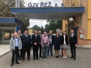 Účastnící setkání českého programu podpory záruk MAAE